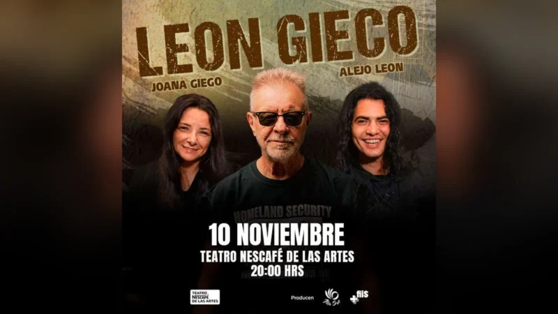 Leon Gieco -Teatro NESCAFE de las Artes