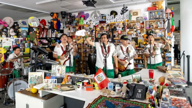 Los Mirlos llegan al NPR Tiny Desk con cumbia amazónica y un grito ecológico