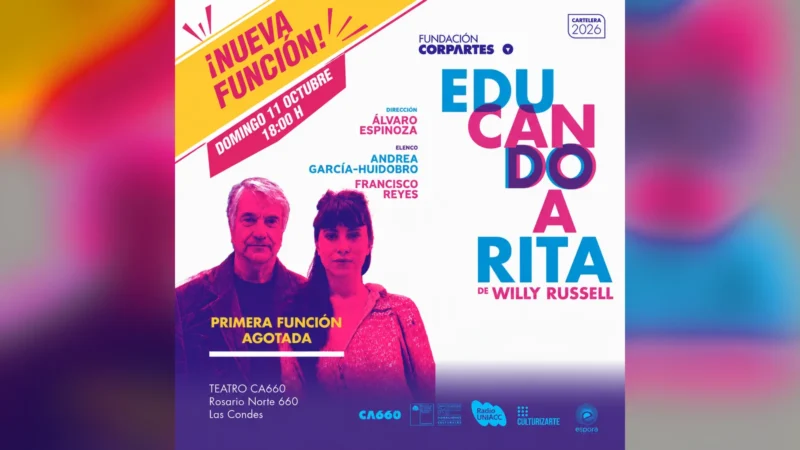 Educando a Rita – Nueva Función CA660 Las Condes