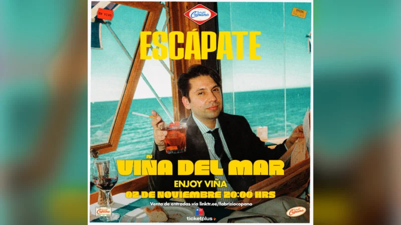 Fabrizio Copano – Viña del Mar – 20:00 Hrs