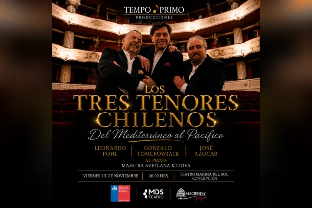 Los Tres Tenores Chilenos – Del Mediterráneo al Pacífico