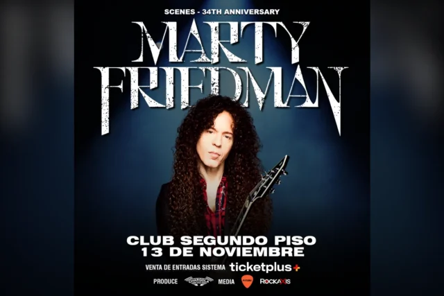 Marty Friedman – Scenes 34TH Anniversary – Valparaiso