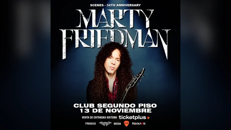 Marty Friedman – Scenes 34TH Anniversary – Valparaiso