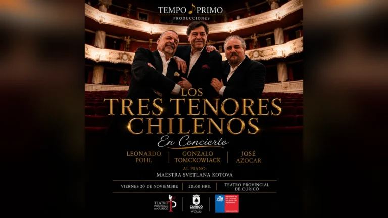Los Tres Tenores Chilenos – en Concierto