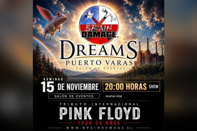 Brain Damage Tributo a Pink Floyd – Tour 25 Años
