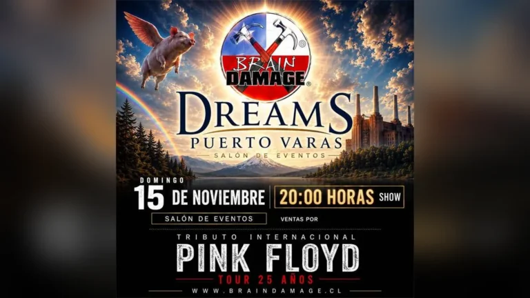 Brain Damage Tributo a Pink Floyd – Tour 25 Años