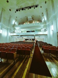 Vista del recinto Teatro Regional Cervantes