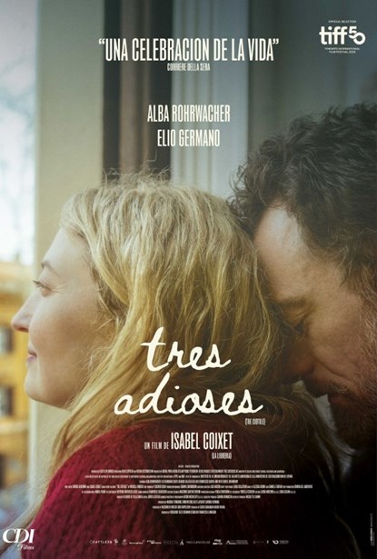 Afiche de Tres Adioses